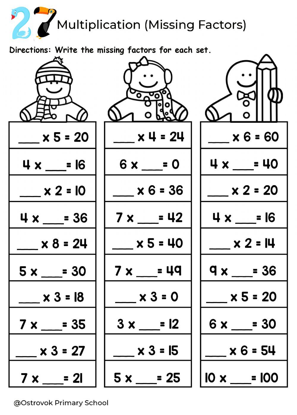 Grade3-Maths-lesson27 worksheet