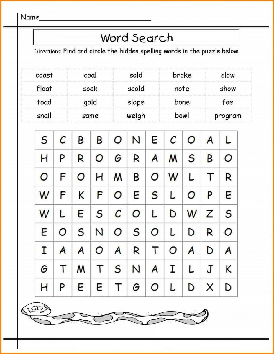 New Printable 3rd Grade Worksheets