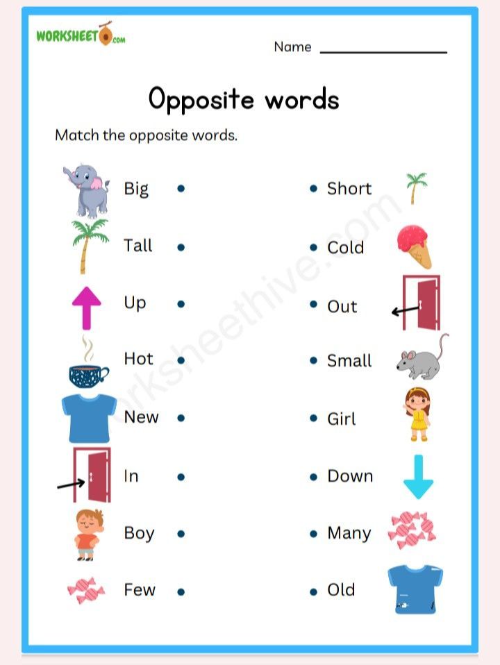 Opposites attract: A look at contrasting words