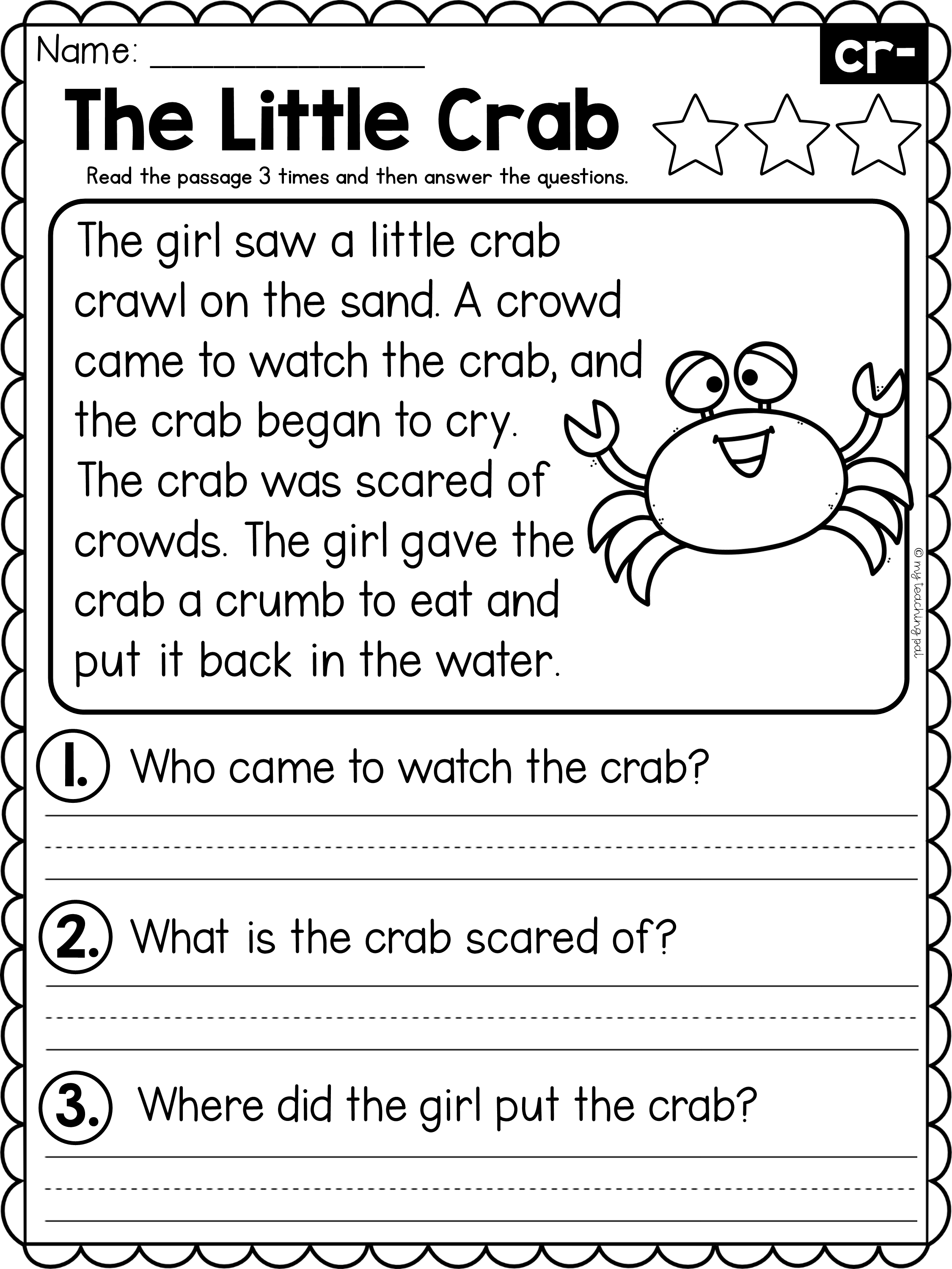 R-controlled Vowels Reading Comprehension In 2021 | Reading Passages 624