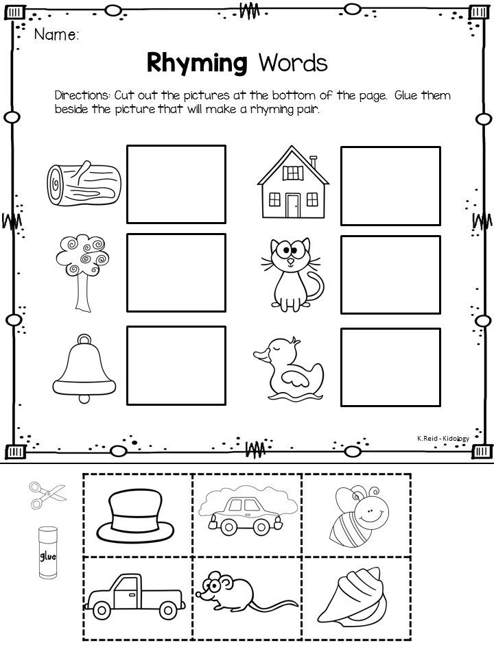 Rhyming Worksheets