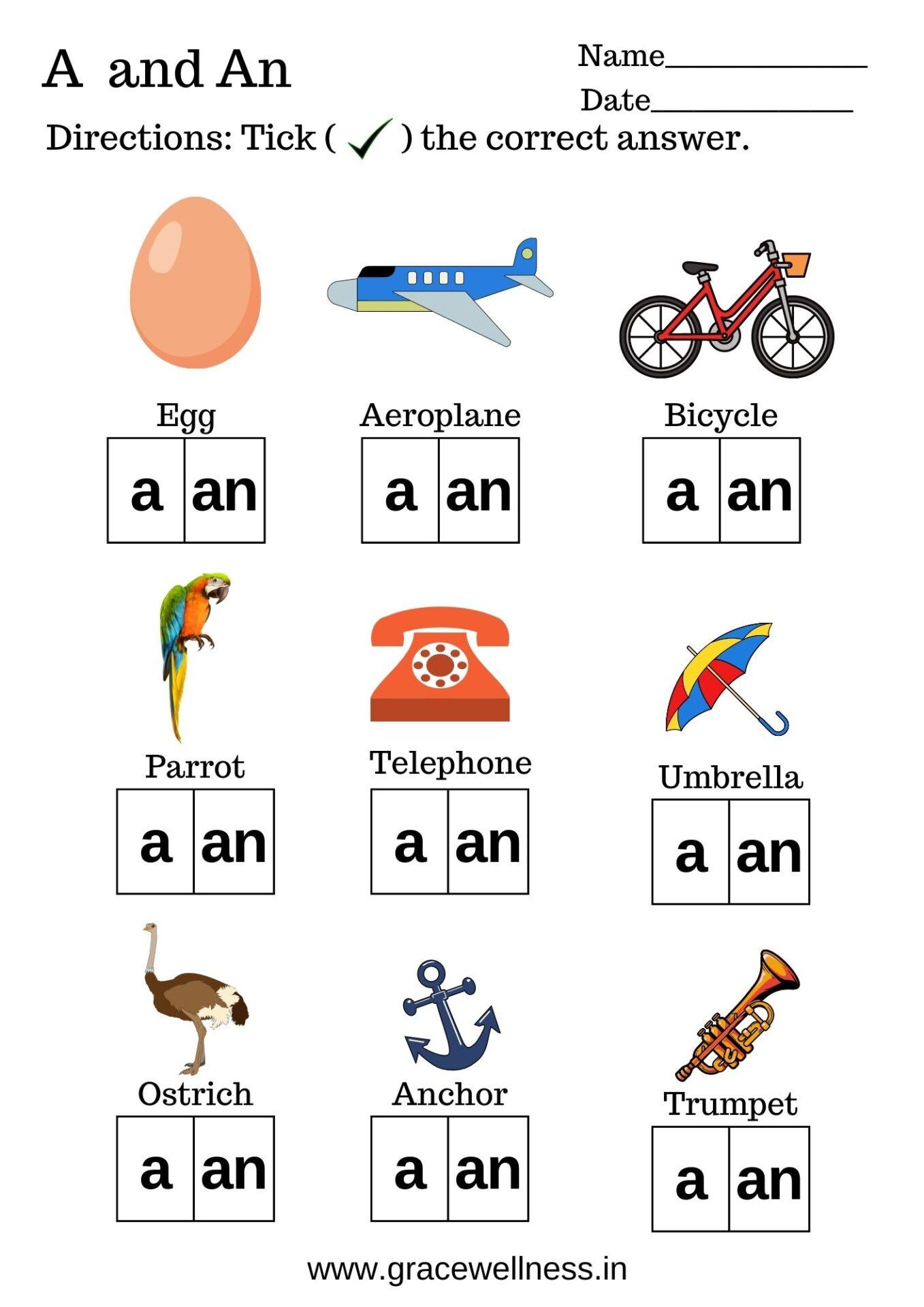 Ukg Worksheet English